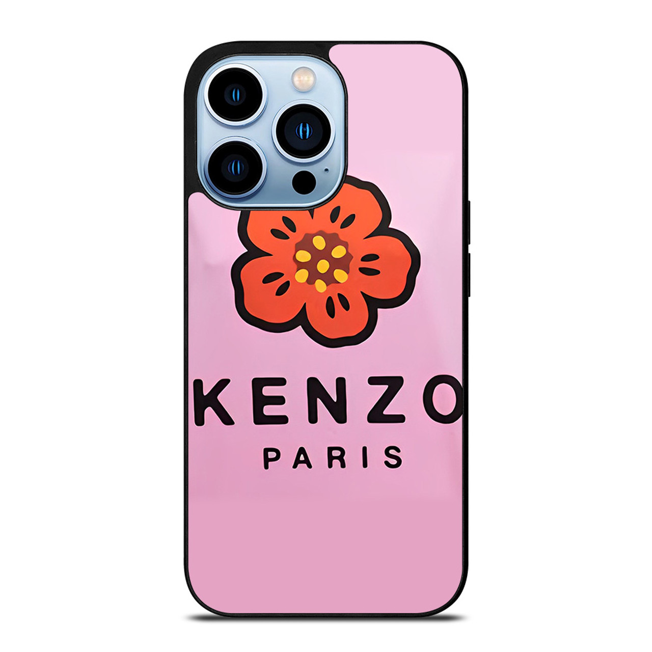 KENZO PARIS PINK FLOWER iPhone 13 Pro Max Case Cover